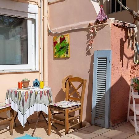 Backyard Art Studio Chrissi Akti Chania Exterior foto